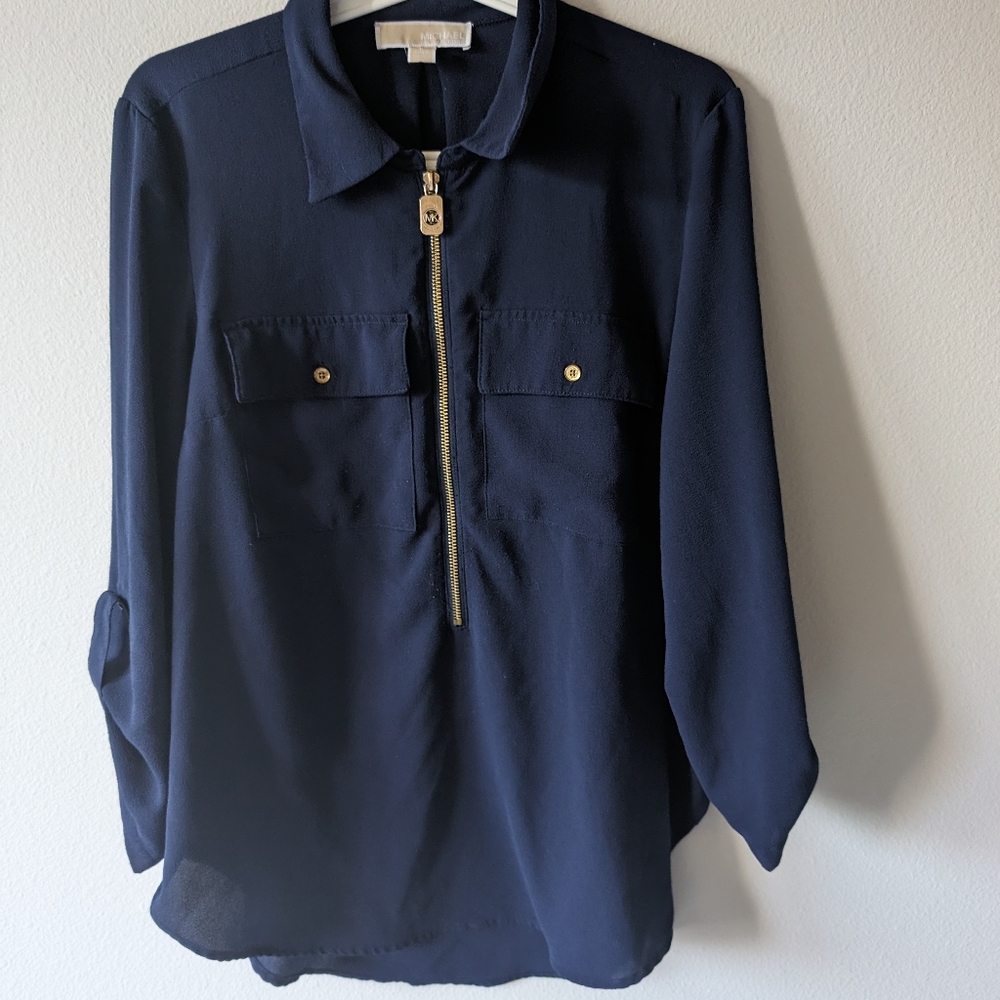 Women’s Michael Kors Long/mid length Sleeve Blouse L